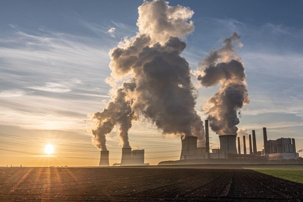 photo d'une Centrale électrique pour illustrer le nouveau plan climat et la nouvelle taxe carbone pour les particuliers