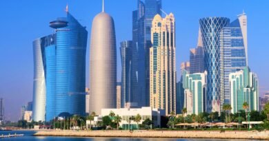 Photo des gratte-ciels du Qatar