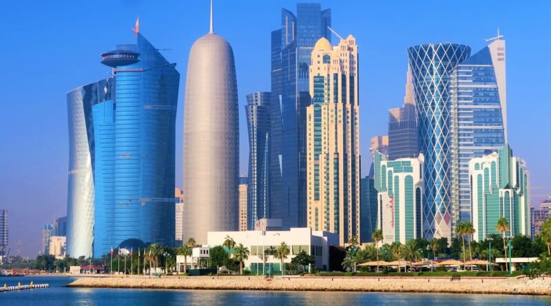 Photo des gratte-ciels du Qatar