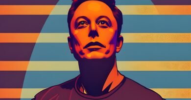 Illustration graphique d'Elon Musk
